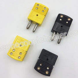 中国 Standard Male And Female RTD Thermocouple Connectors Type K / J サプライヤー