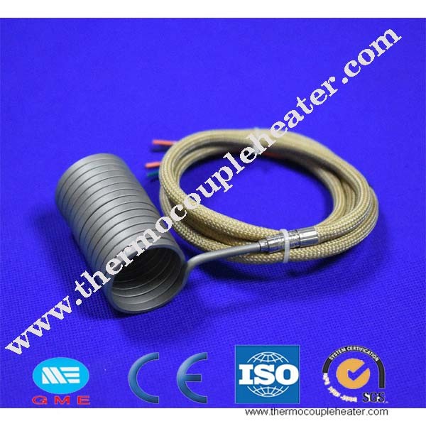 Hot Runner System 5 Wire Industrial Electric Coil Heaters For Injection Molding