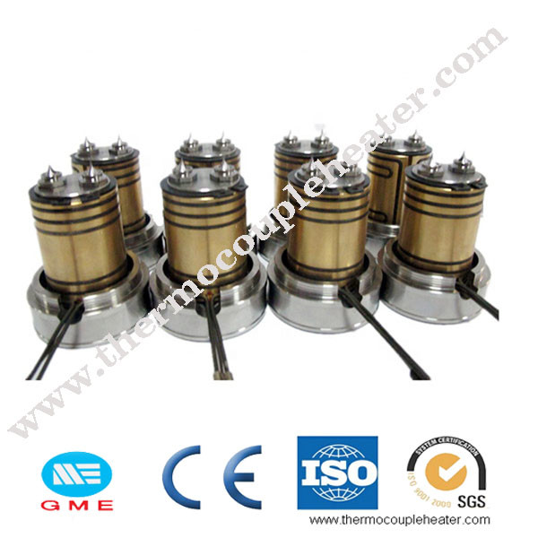 Brass Electric Tube Heaters With Or Without Thermocouple For Injection Mould