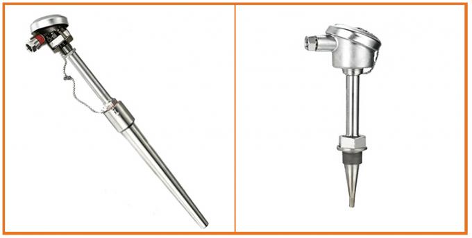 小型/標準的なプラグとのK/Jのタイプ針の形Pinの鋭い調査の熱電対RTD
