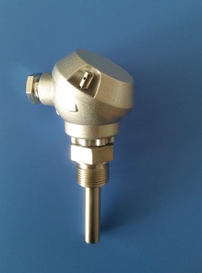 2 - 25mmの調査RTDの温度検出器の銅熱抵抗のSteelbardedワイヤー袖
