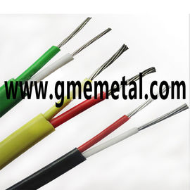 中国 ガラス繊維によって編まれる耐熱性電線、シリコーン ゴムの絶縁されたケーブル サプライヤー