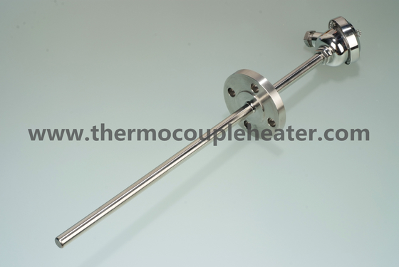 フランジThermowellとの温度検出器の熱電対RTD PT100