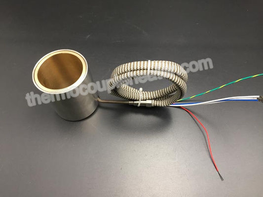 Stainless Steel Armored Hot Runner Electric Resistance Heater With Thermocouple J