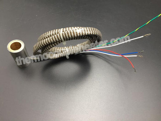 ステンレス鋼の熱電対J 230V 250Wが付いている装甲熱いランナーのコイル・ヒーター