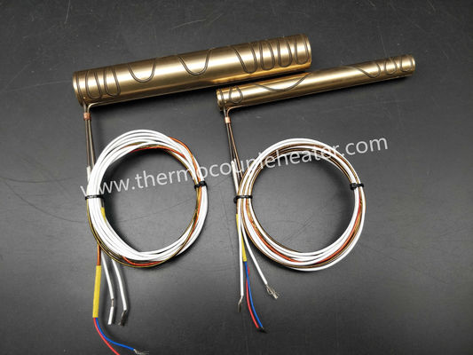 薄いブッシュは小さい設置スペースのための真鍮のコイル・ヒーターを押す