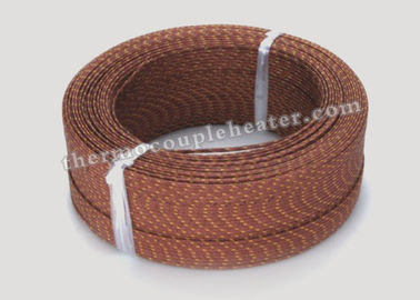 Fiberglass Insulated Stainless Steel FB+FB+SS Thermocouple Compensating Wire