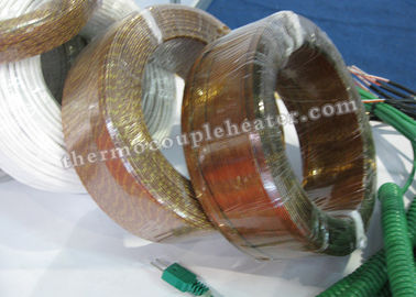 Fiberglass Insulated Stainless Steel FB+FB+SS Thermocouple Compensating Wire