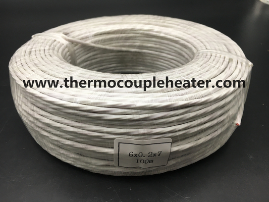 PT100 RTD Cable 6-Wire With PTFE Insulation