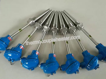 Type K / J / N Threaded Fitting Thermocouple Thermowell Assembly For Industry