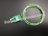 K Type Mini Thermocouple Components Male Connector For Signal Transfer