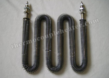 U はステンレス鋼の Finned 管状のヒーター/500W-3000W 管状のエアー・ヒーターを形づけます