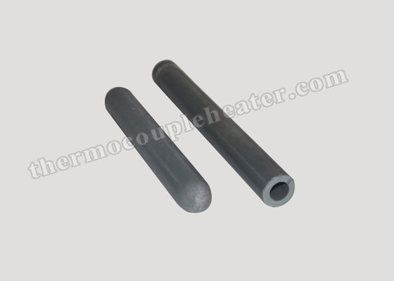 Thermocouple Components Nitride Bonded Silicon Carbide NSiC Thermocouple Protection Tube
