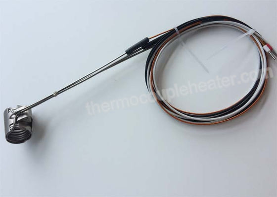 軸クランプ ノズル 240V/268W の熱電対が付いている小型コイル・ヒーター