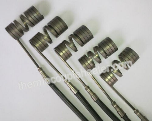 3x3Mmのばねの熱電対RTDの真鍮の管が付いている熱いランナーのコイル・ヒーター
