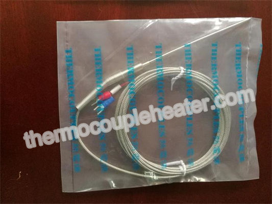 Jは鉱物によって絶縁されるばねによって修理される銃剣が付いているRTDの温度の調査をタイプします