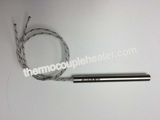内部的に接続されたガラス繊維の鉛、100mmの長さが付いている高精度のカートリッジ ヒーター