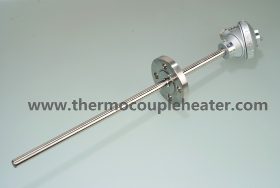 フランジThermowellとの温度検出器の熱電対RTD PT100