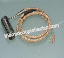 3*3 Industrial Injection Mould Hot Runner Coil Heaters With K J Thermocouple