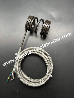 スパイラルヒーター 横断 3.2x3.2mm 様々なサイズ ラジアル出口