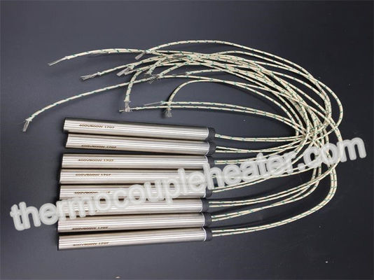 Electric High Density Heating Tube Cartridge Heaters For Plastic Injection Moulds
