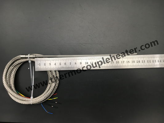 カスタマイズされたコイルヒーター ストレート 55V 157W シルバー表面