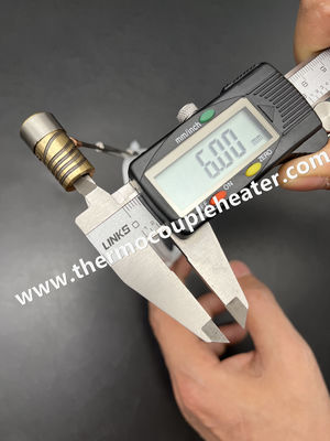 オーダーメイド ミニチューブルブラスヒーター 小型 直径6mmのみ