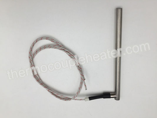 200V 300Wの90度の肘のガラス繊維が付いている電気カートリッジ ヒーターは導きます