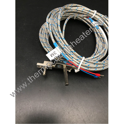 タイプK/J 温度センサー スクロールタイプ 熱対 4x12mm と 4x25mm 3メートル