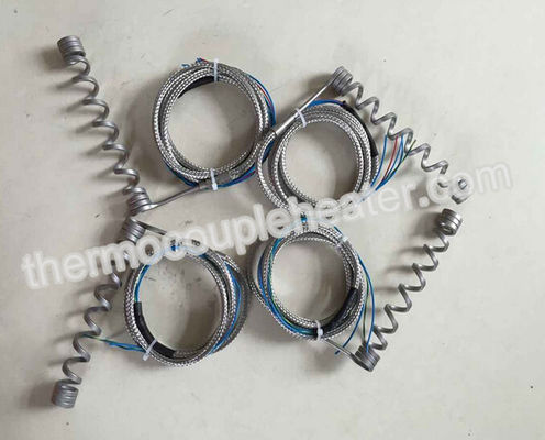 プラスチック鋳造物のための金属の網の導線の真鍮のノズルが付いている熱いランナーのコイル・ヒーター