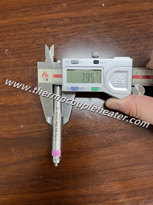 固い短管式ヒーター サイズ 8x73mm ステンレス