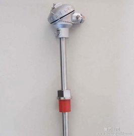 2 - 25mmの調査RTDの温度検出器の銅熱抵抗のSteelbardedワイヤー袖