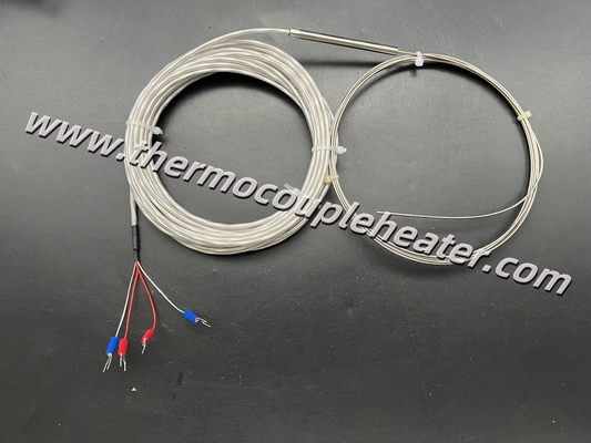 RTD 温度センサー PT100 探査機 2.0mm 直径 X 3 メートル 長さ