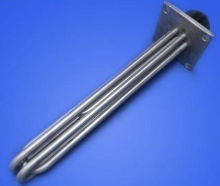 熱する熱伝達液体のための銅のフランジの液浸の管状のヒーター240v 1000w