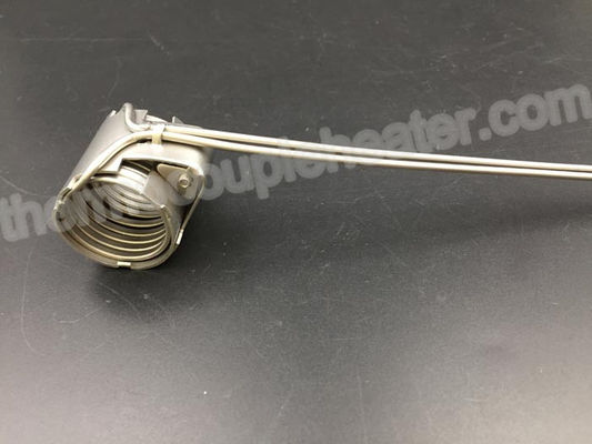 0.75 " Inner Diameter Nozzle Band Heaters Axial Clamp With Thermocouple