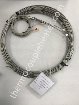 ステンレス鋼おおわれたDia 1.0mm 1.5mm 3.0mm 6.0mmのタイプK/j/nの調査のタイプ熱電対