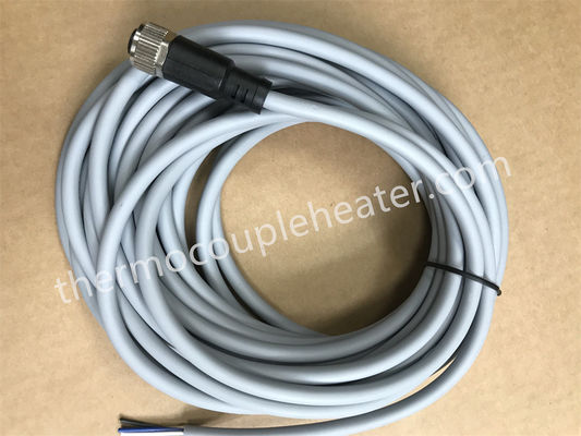 M12 バレル 5ピン 男性 軸接 女性 接続ケーブル