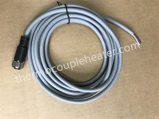 M12 バレル 5ピン 男性 軸接 女性 接続ケーブル