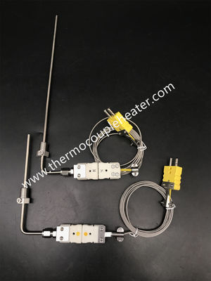 調整可能な圧縮装置とコネクタ付きのK型柔軟性のある熱対