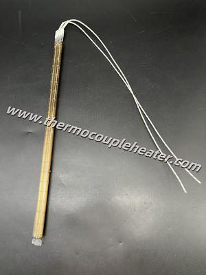 耐久性クォーツIRエミッター 金で覆われたツインチューブ設計