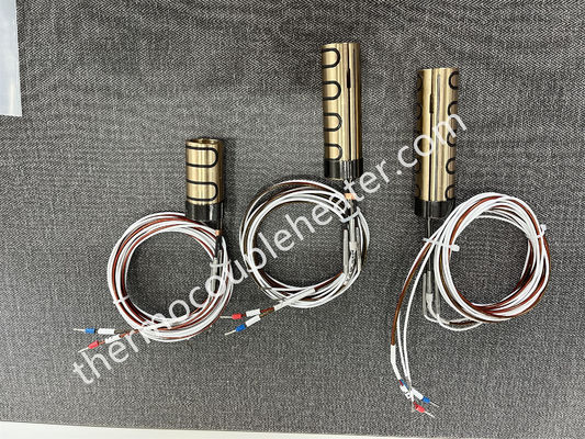 射出成形機用熱電対付きミニヒーター、ホットランナープレス