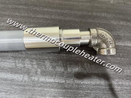 シリコンナイトリドSiN熱電偶保護チューブ用L形接続キット