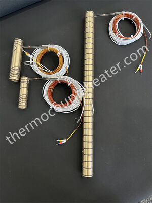 Electric Resistance Axial Clamp Band Coil Heater with Thermocouple Type J for Hot Runner System