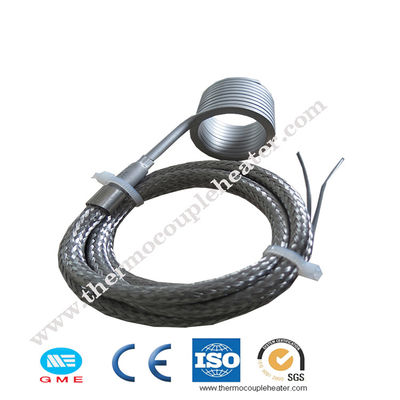 ばねのタイプJの熱電対が付いている熱いランナーのコイル・ヒーターのステンレス鋼304