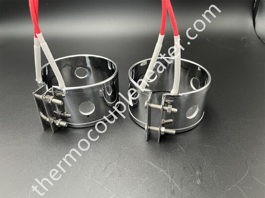 電気熱装置 ステンレス鋼ミカ帯熱機 エクストルーダー用