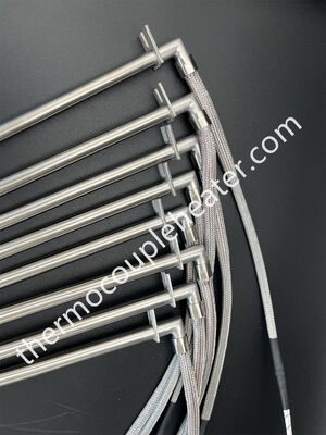 NPTねじ付きフィッティング付き電気カートリッジヒーターのカートリッジヒーター