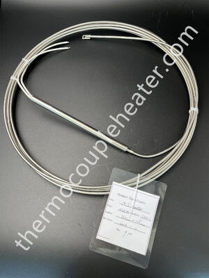 高温用でステンレス・スチールシールドSS304のミネラル・アイソレート・ヒーター