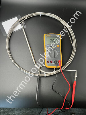 高温用でステンレス・スチールシールドSS304のミネラル・アイソレート・ヒーター