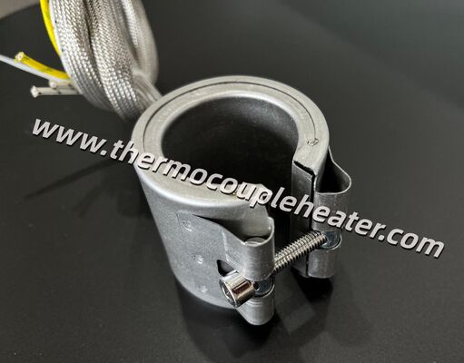 小型精密プラスチック加工装置用全閉式セラミックバンドヒーター