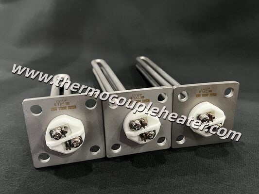 UL認証工業用温水タンクヒーター ステンレス鋼フランジ浸漬加熱エレメント